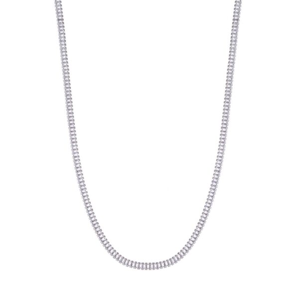 SMALL ESSENTIAL ZIRCONIA LONG NECKLACE