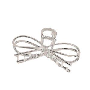 hair clip silver